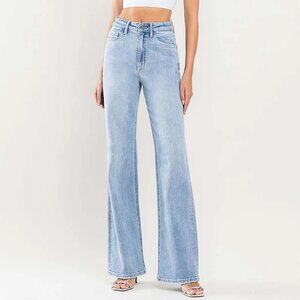 Flying Monkey"90s Vintage Flare" Jeans Light Wash 28